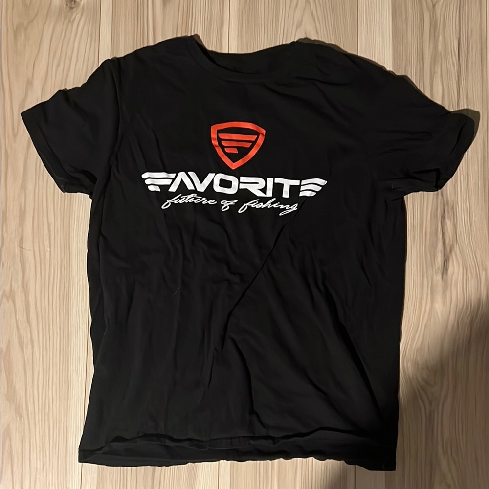 Black Favorite Future of Fishing T-Shirt for Men